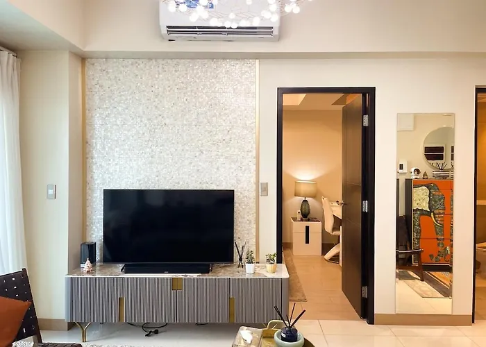 Lovely & Modern 1br In Across Okada Manila